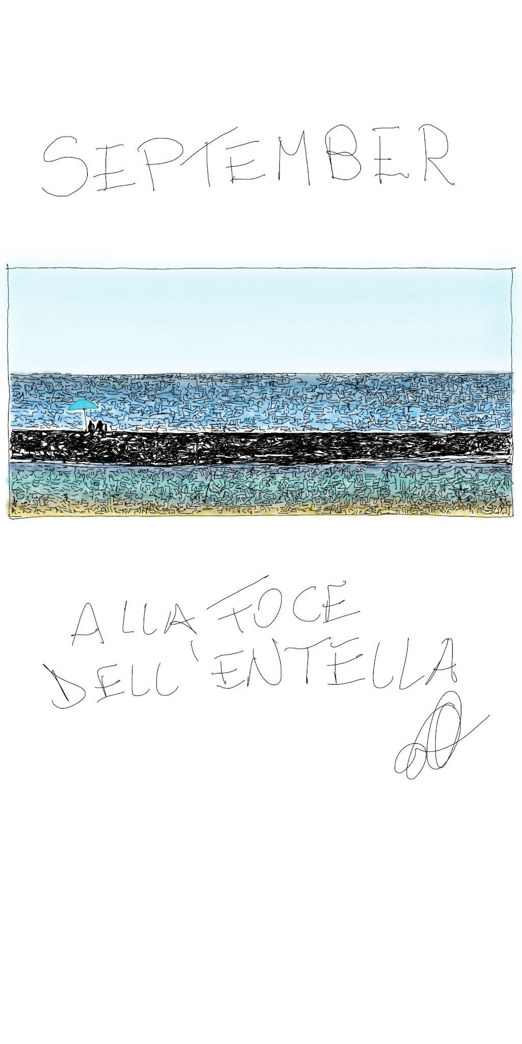 SEPTEMBER ALLA FOCE DEL FIUME ENTELLA