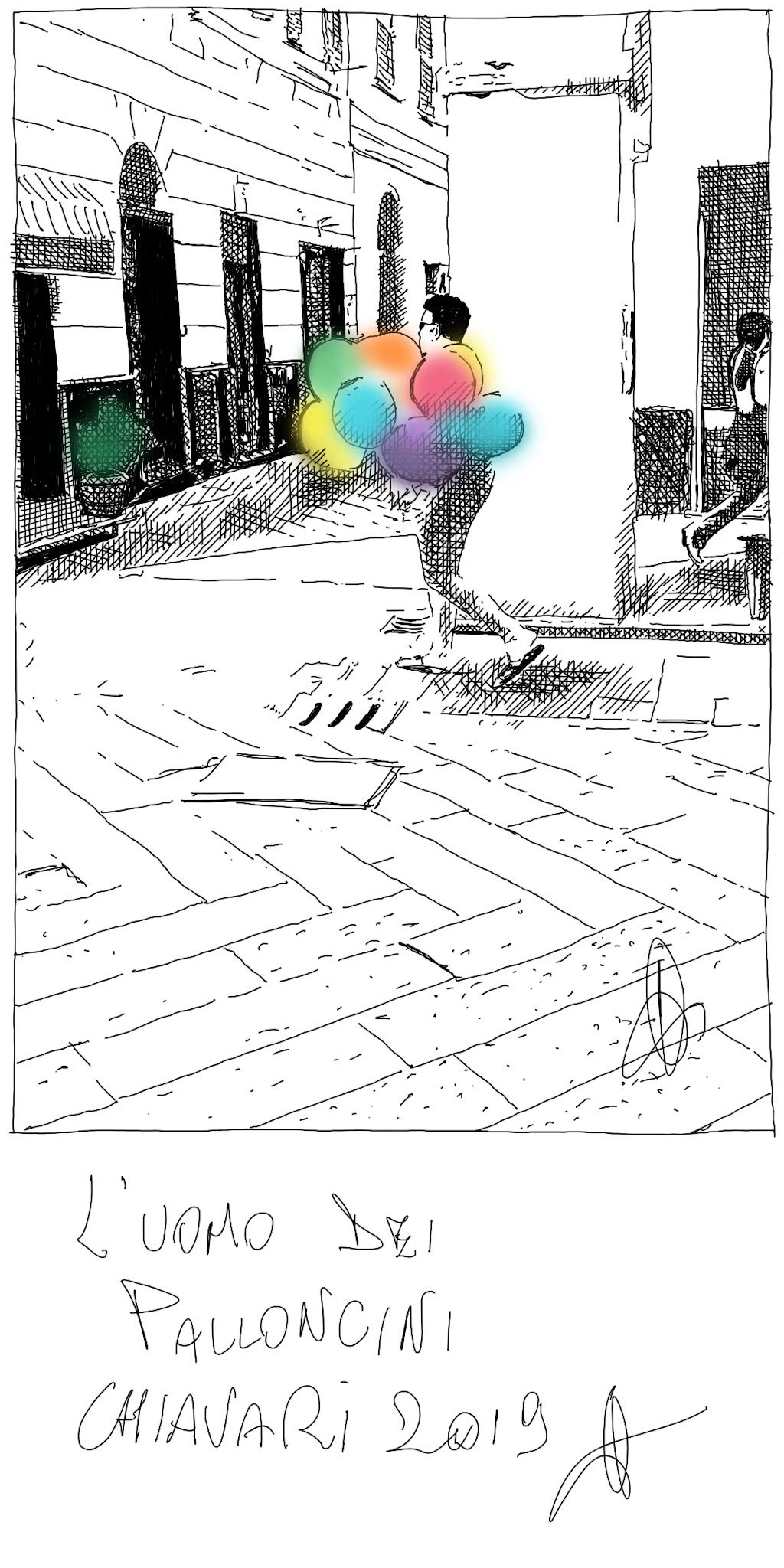 L'UOMO DEI PALLONCINI