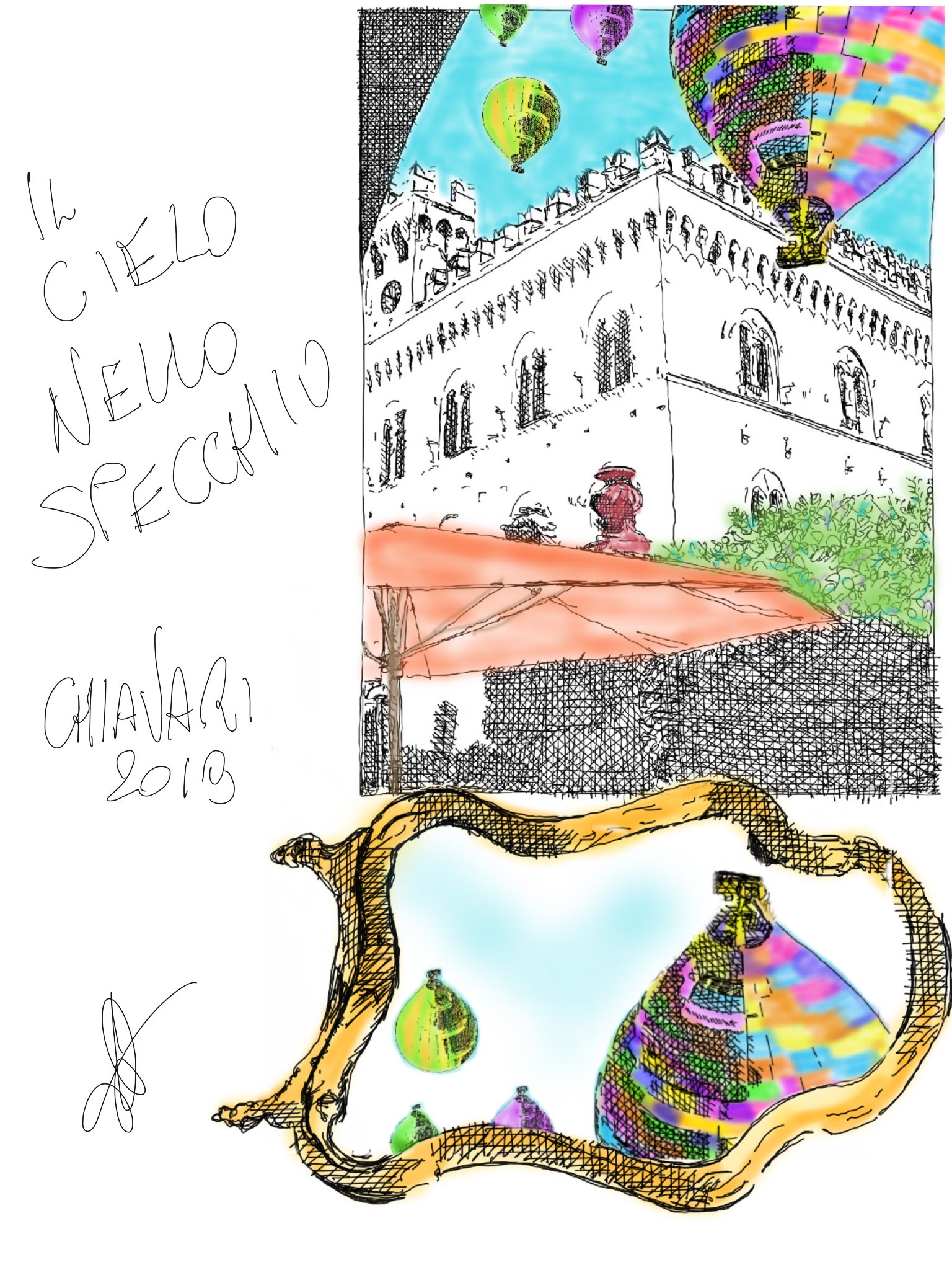 Il Cielo Nello Specchio
