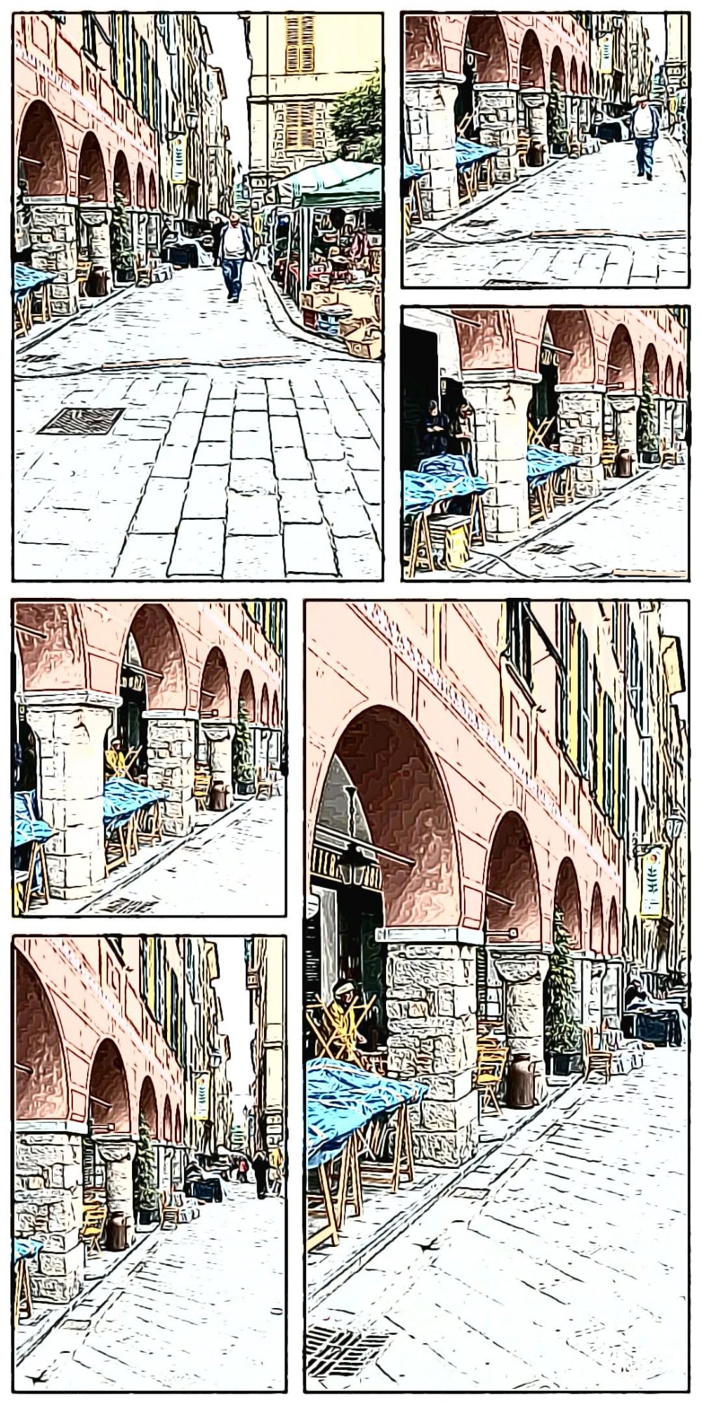 VIA RIVAROLA DA PIAZZA MAZZINI VIA RIVAROLA DA PIAZZA MAZZINI