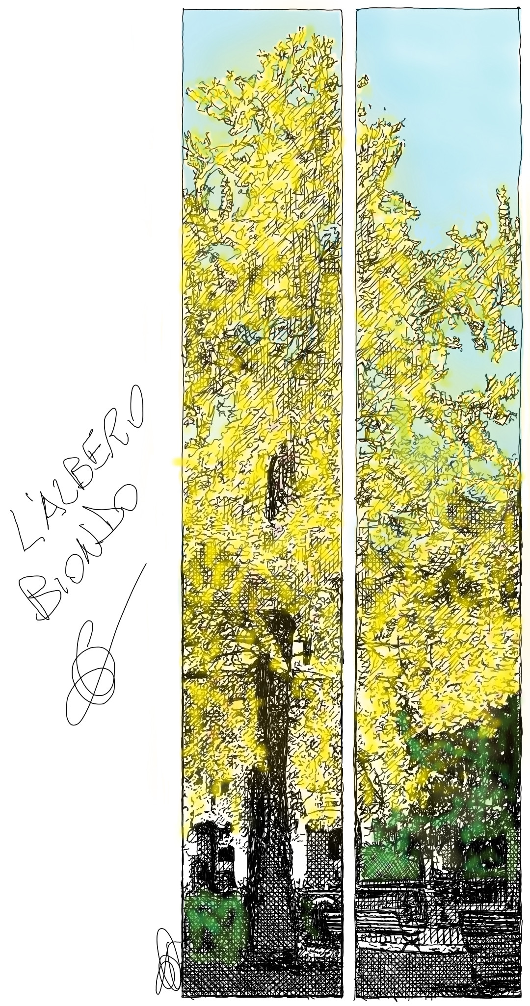L'ALBERO BIONDO