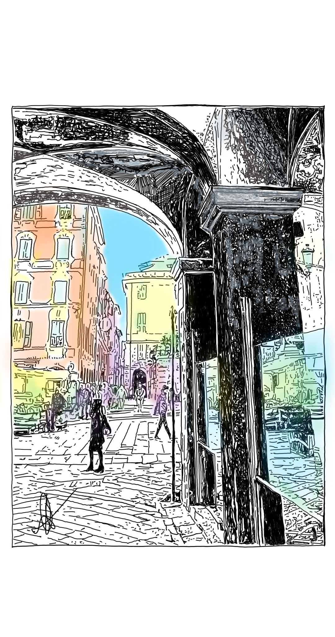 LA RAGAZZA CON LO ZAINO