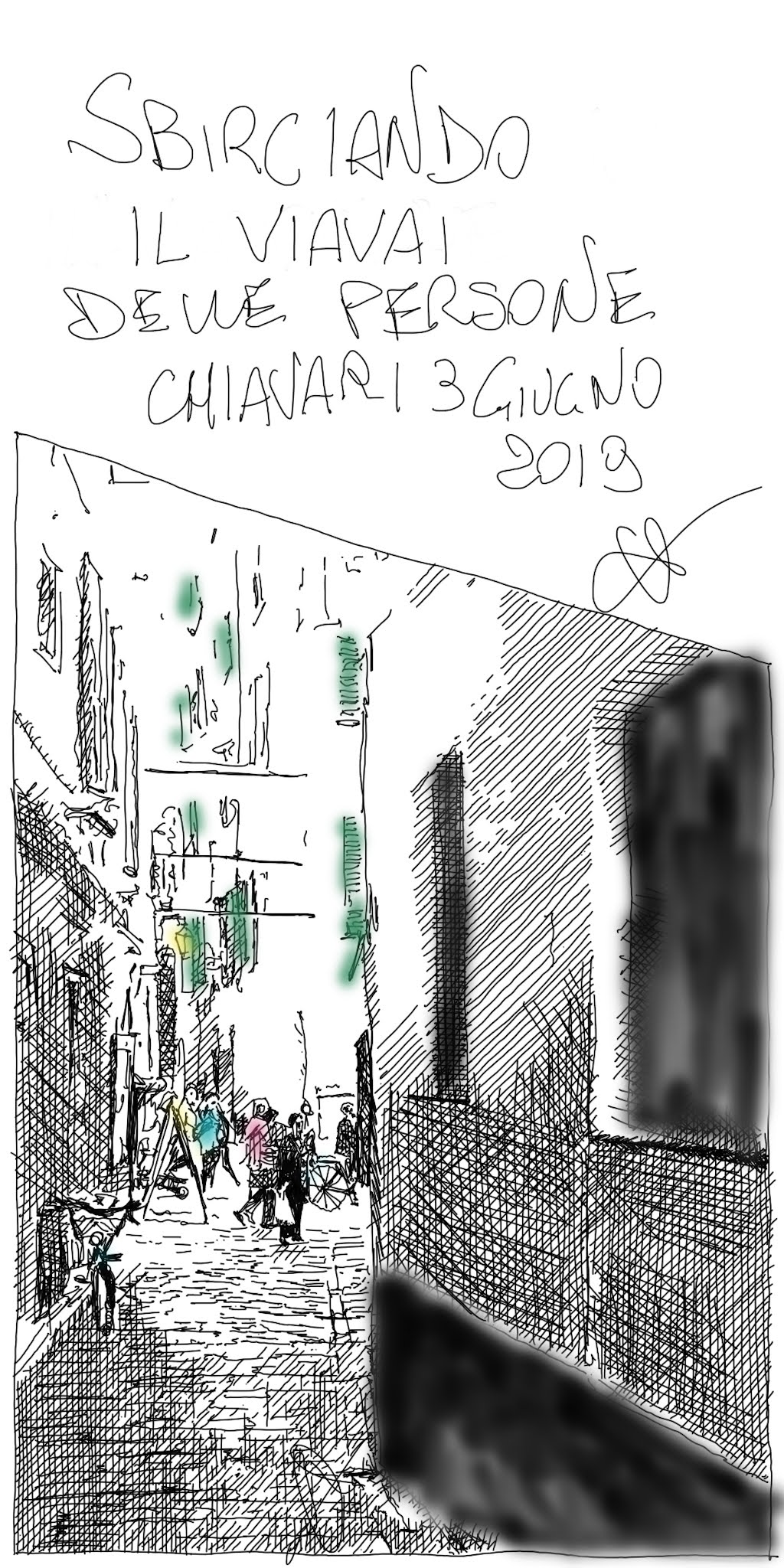 SBIRCIANDO IL VIAVAI DELLE PERSONE