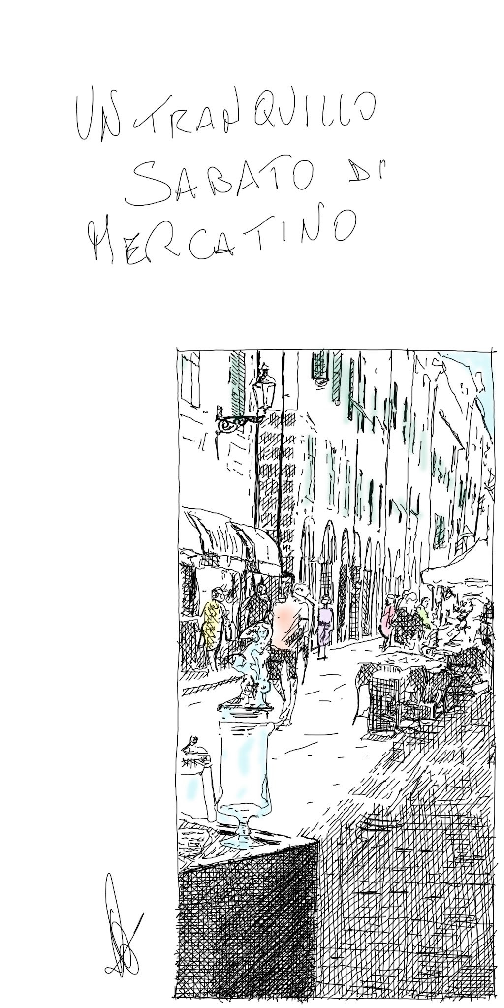 UN TRANQUILLO SABATO DI MERCATINO