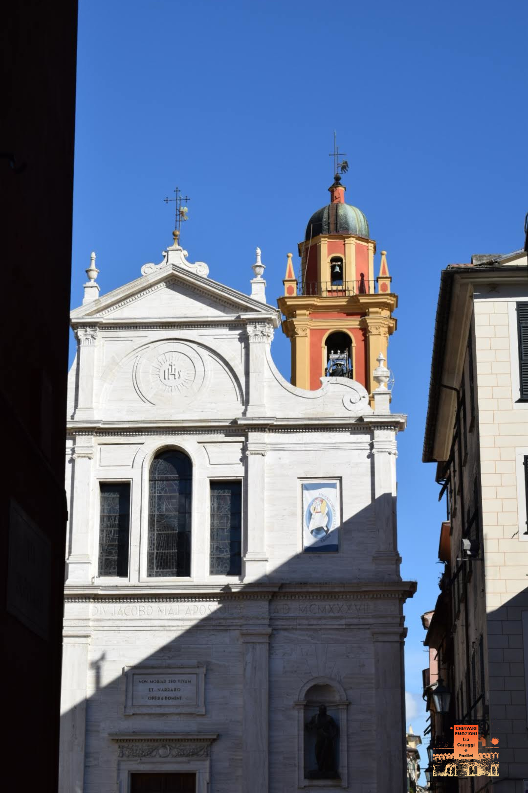 Chiesa di San Giacomo di Rupinaro vista dalla piazza