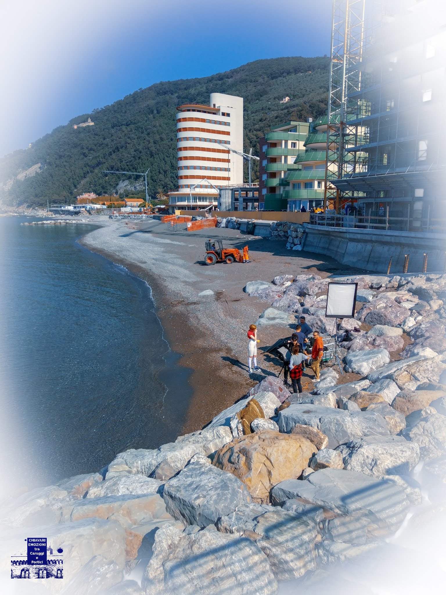 Troupe - nello sfondo Colonia Fara e collina Madonna Delle Grazie