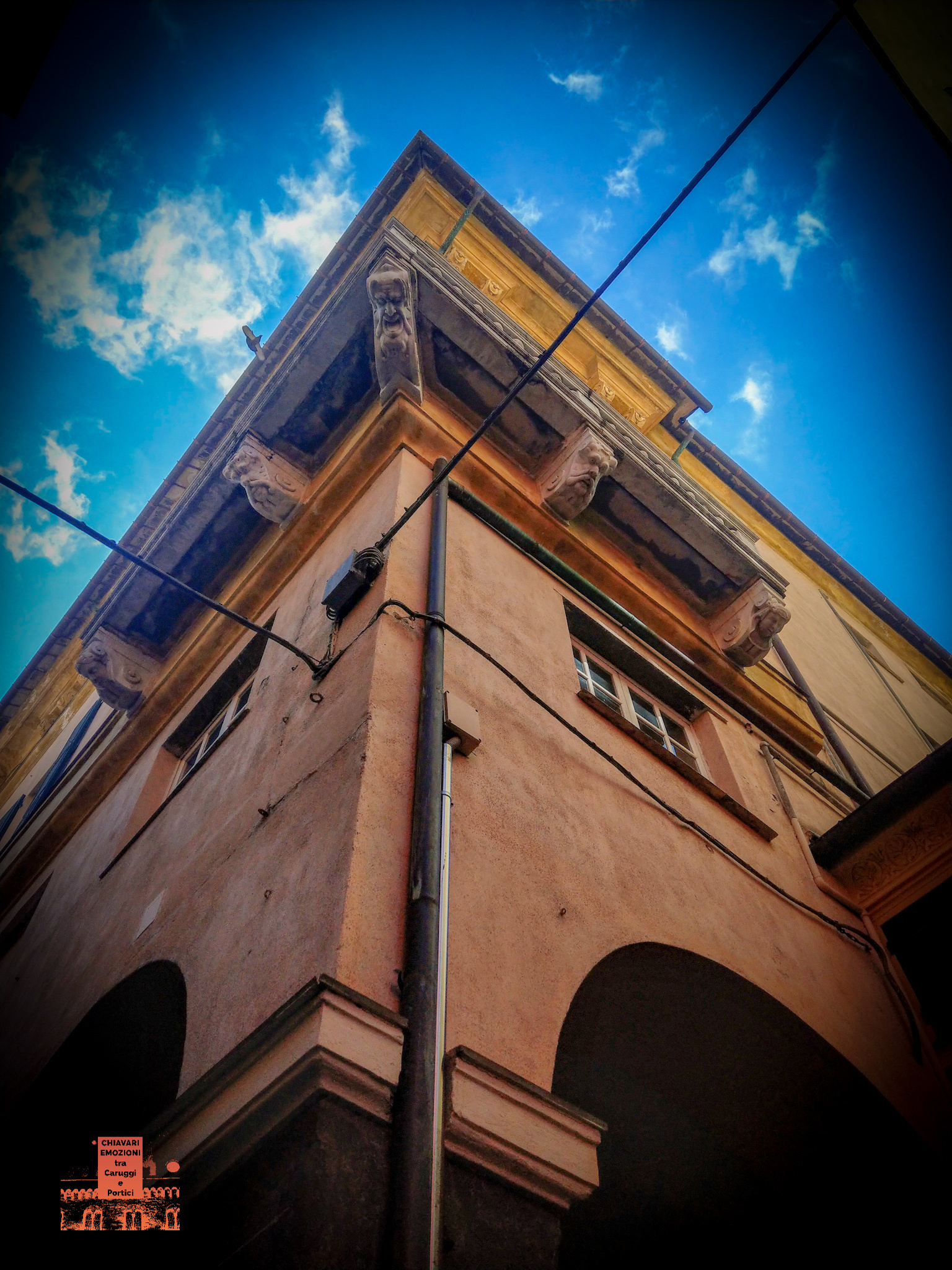 Mascheroni Beffardi e schernitori via Remolari - Chiavari