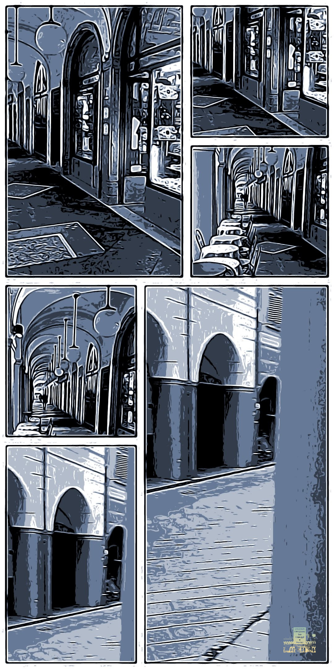 VISTA DAL CARUGGIO - FOTO ELABORATA