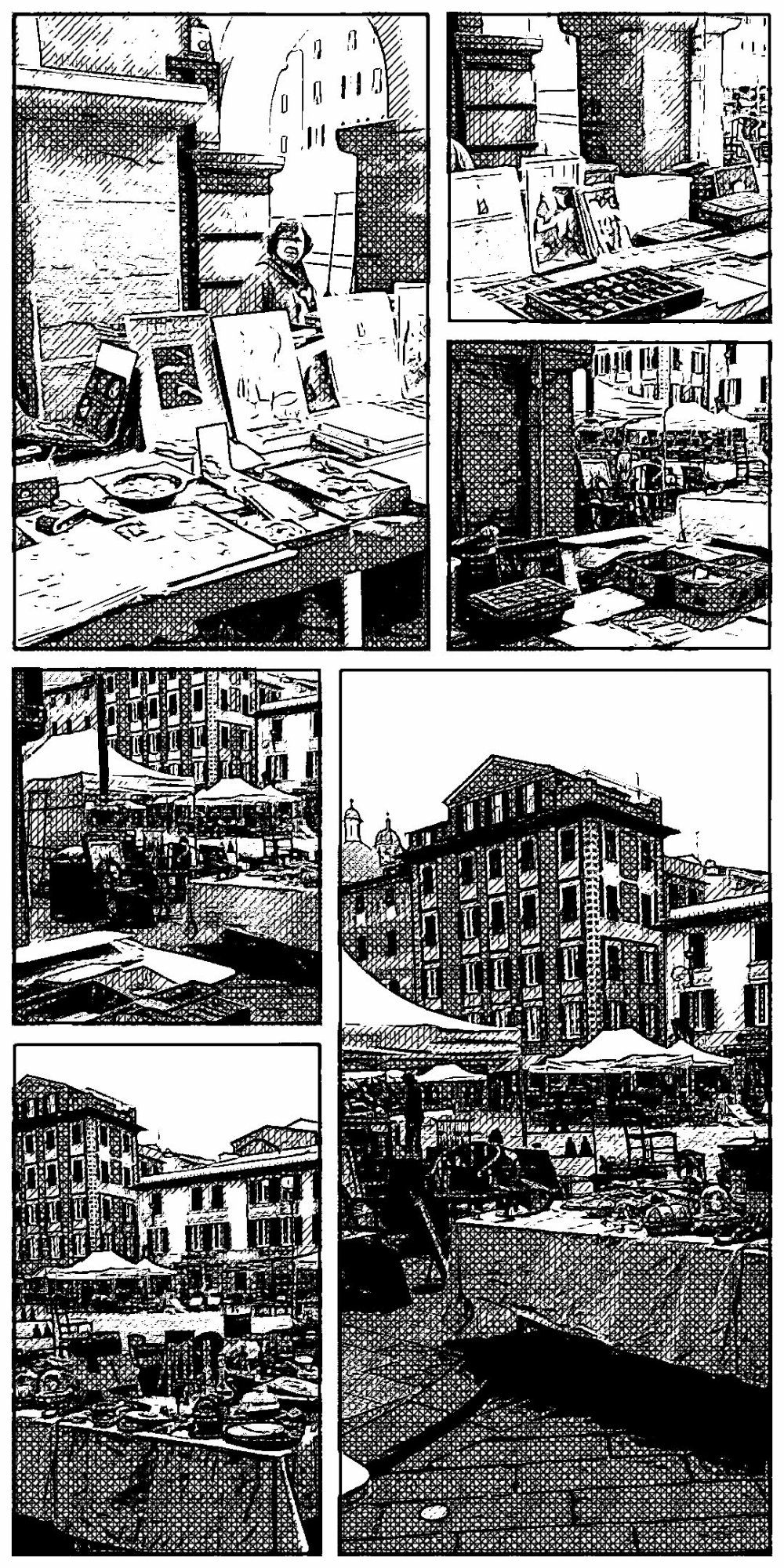 PIAZZA CARROZZE E VIA RIVAROLA PIAZZA CARROZZE E VIA RIVAROLA