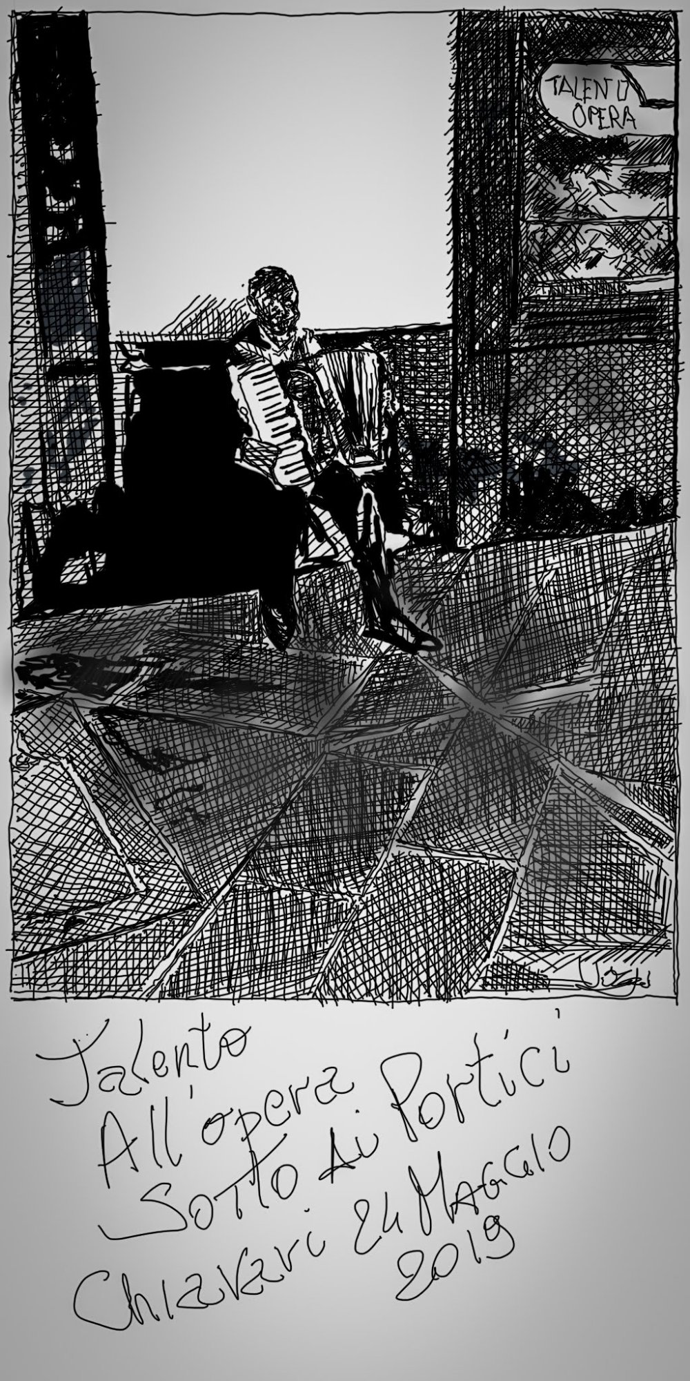 TALENTO ALL'OPERA SOTTO AI PORTICI
