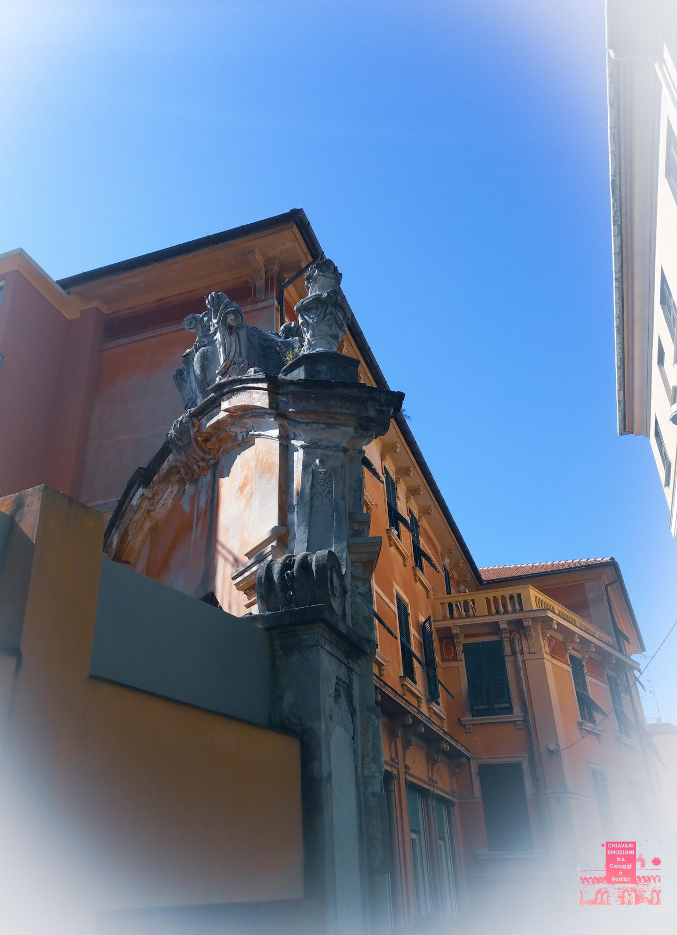 Vecchio Portale Chiavari Vista Retro