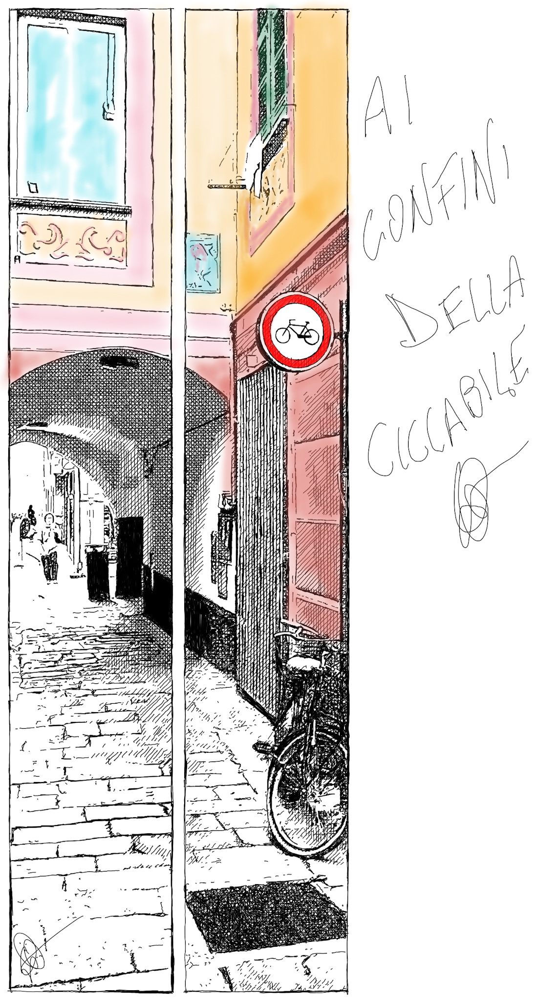 AI CONFINI DELLA CICLABILE